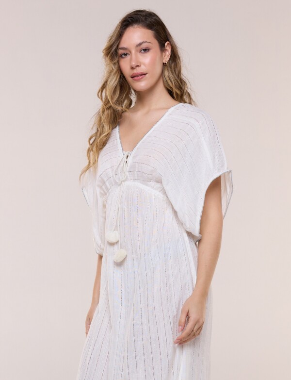 Vestido Maxi Lurex CRUDO