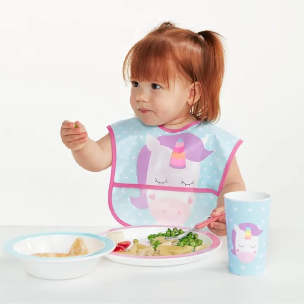 Babero alimentacion BUBA animals Unicornio