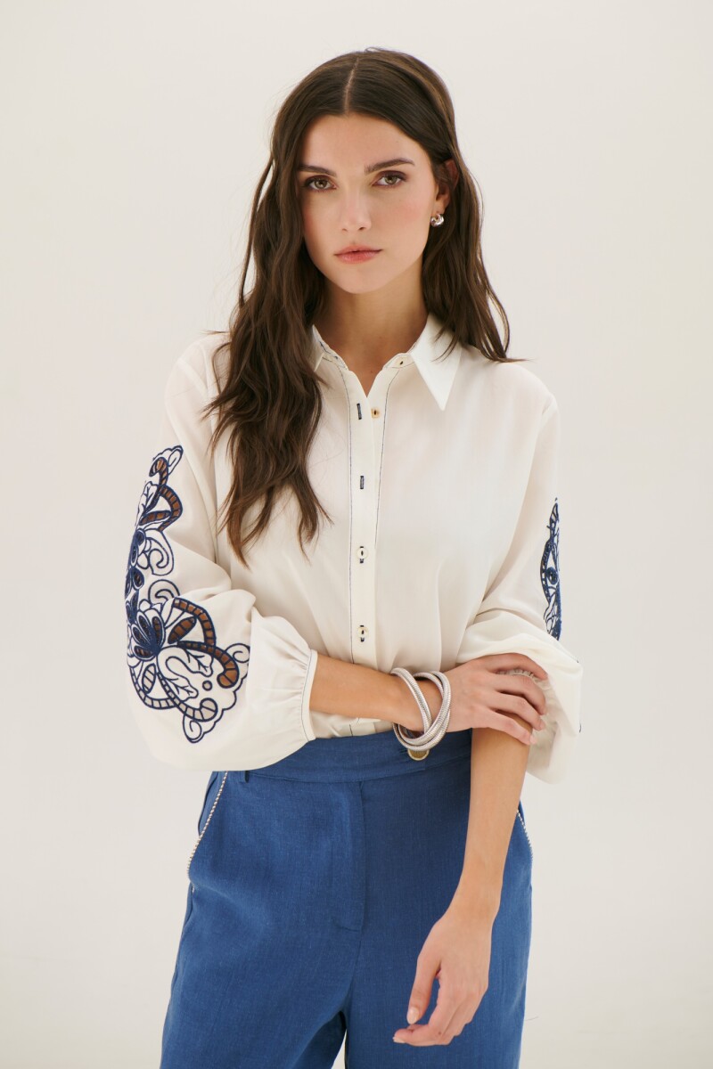 CAMISA ROMI AZUL