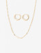 Bijouterie Set Strass Set De Bijouterie Delicates - Dorado