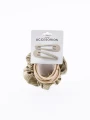 COLEROS Y SAPITOS PACK X 8 BEIGE