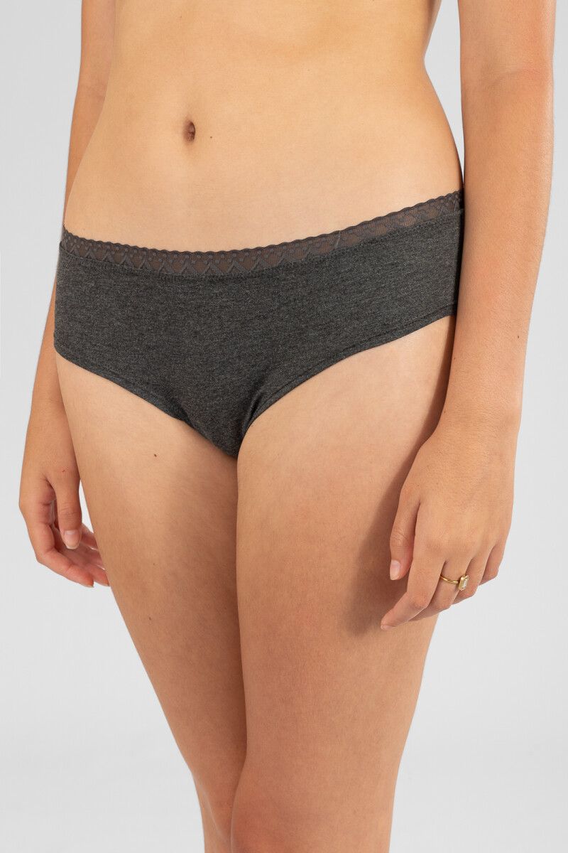 Culotte risco - Gris oscuro 