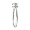 Anillo Carmen en oro blanco 18k con brillantes Anillo Carmen en oro blanco 18k con brillantes