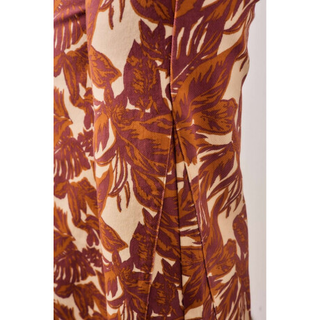 Jean Wide Leg Estampado Multi