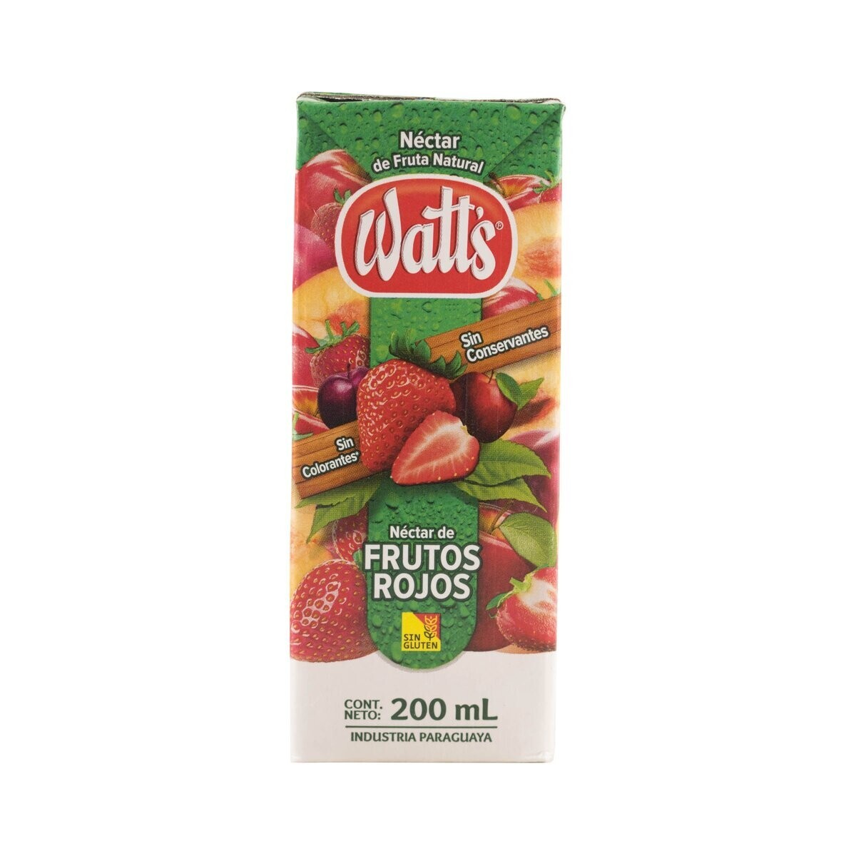 WATTS NECTAR FRUTOS ROJOS X 200 