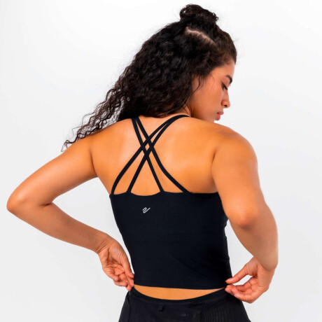 Remera Ztek Soltic Top de Mujer Negro