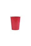 Vaso polipapel 8 oz ROJO