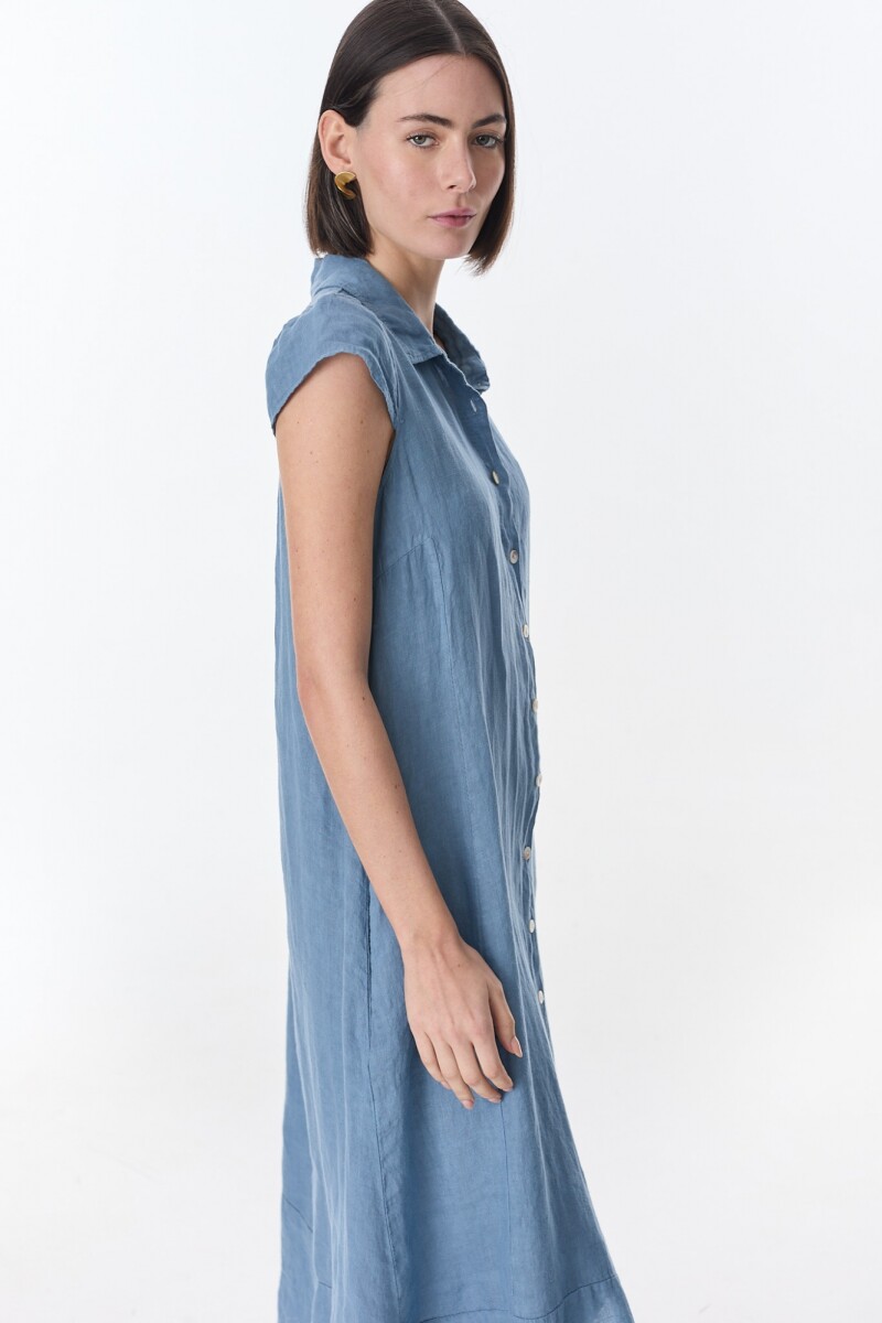 Vestido New Budha Azul