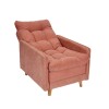 Poltrona Reclinable Con Puff Montreal Terracota Poltrona Reclinable Con Puff Montreal Terracota