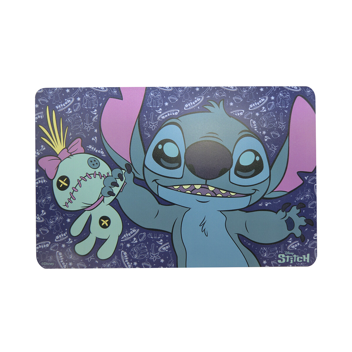 Individual Infantil Plástico Stitch 27 x 42 cm 