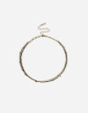 Collares Cortos Metal Collar Rígido Espinas - Dorado