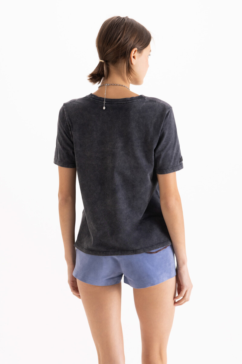 REMERA DUCK Negro