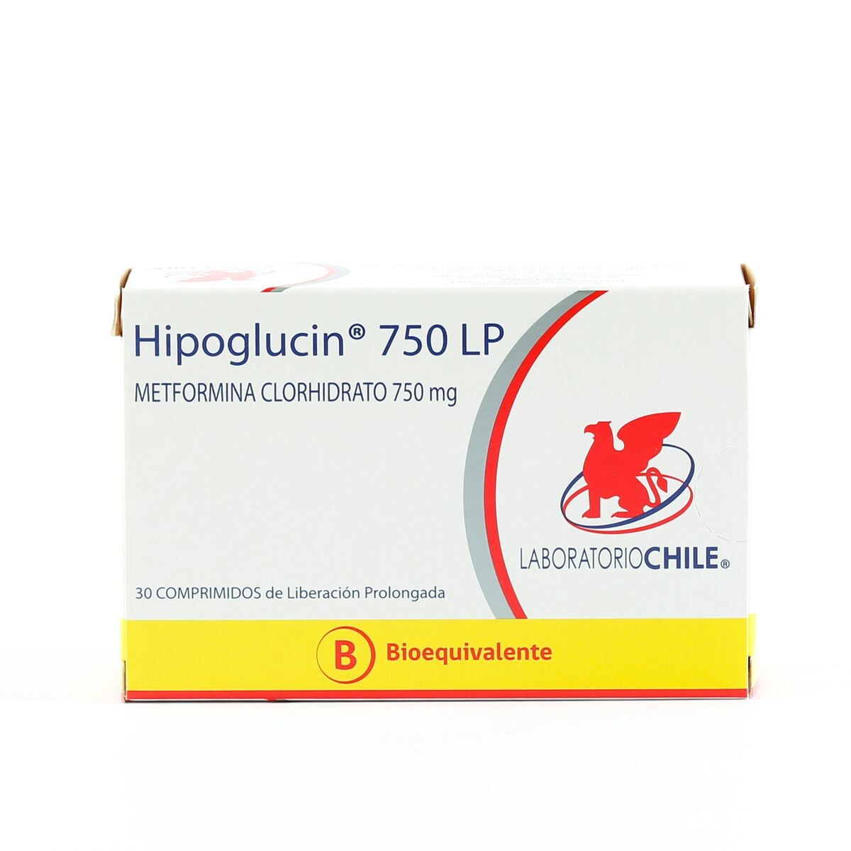 HIPOGLUCIN 750 LP CJ X 30 COMP. 