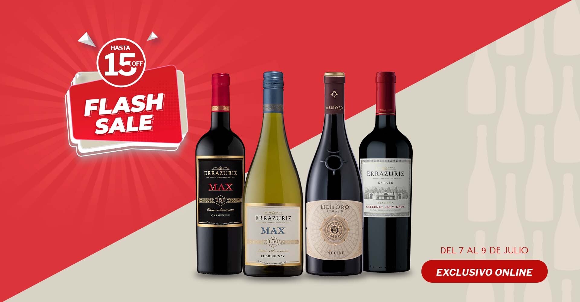 15% OFF FLASH SALE
