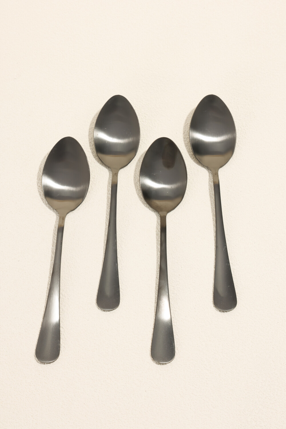 Cuchara Olivo Set 4 Un. Negro Color Unico