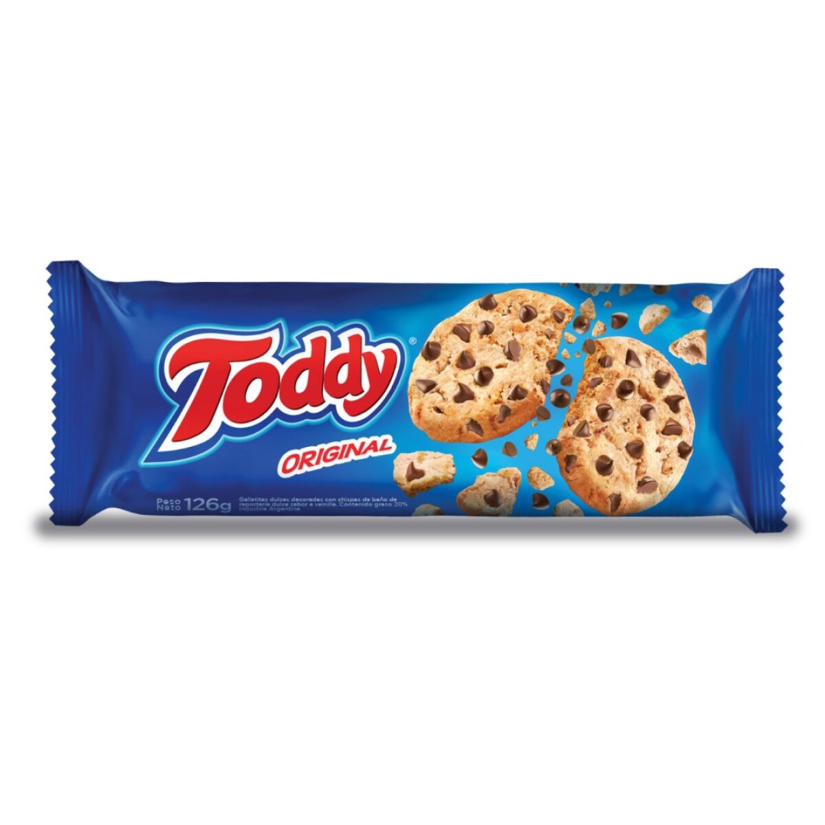 TODDY GALLETITAS CHIPS 126 GR 