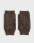 Guantes Varios Romántico Guantes Peluchito - Marron Chocolate