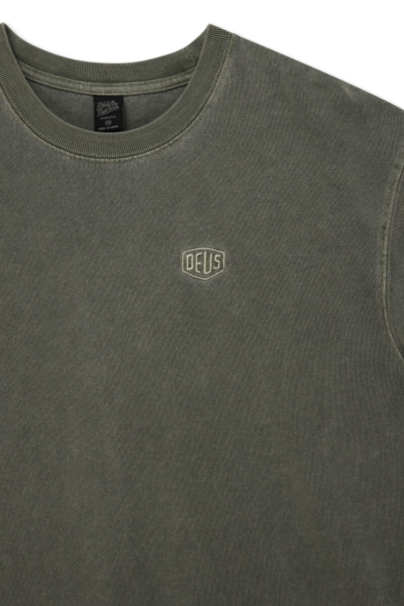 Shield Garment Dyed Tee Verde