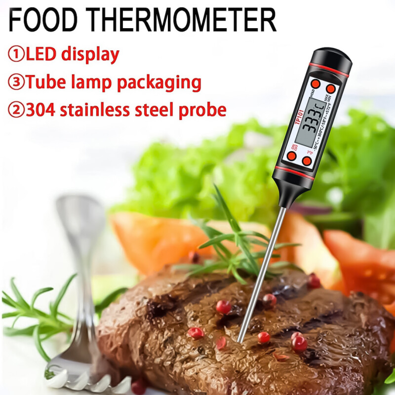 Termómetro Digital de Cocina Para Comidas Carnes y Repostería Termómetro Digital de Cocina Para Comidas Carnes y Repostería