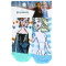 Medias Infantiles Disney Frozen II x2 Blanco - Verde Agua - Celeste
