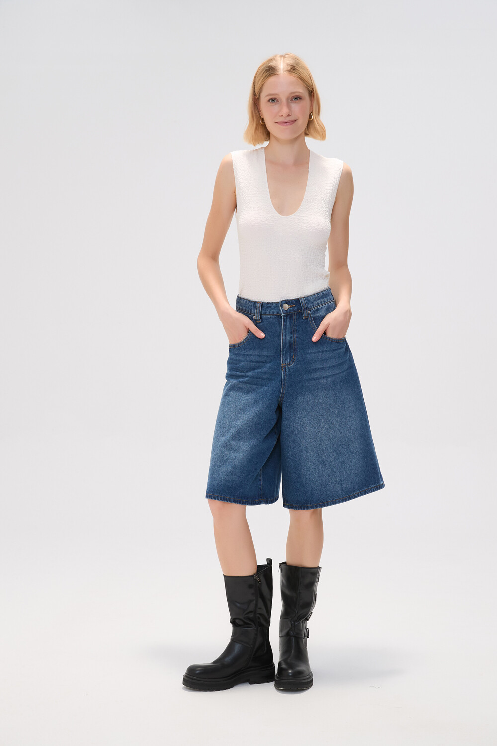 Bermuda Jaru Azul Medio