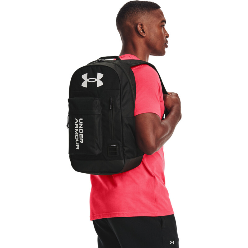 UA Halftime Backpack-GRY BLK-001