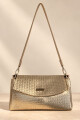Cartera Bea Champagne esterillado