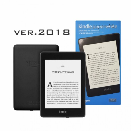 Ebook Amazon Kindle Paperwhite 2018 32GB Negro 001