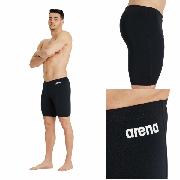 Malla De Natación Entrenamiento Para Hombre Arena Men's Team Swim Jammer Solid Negro