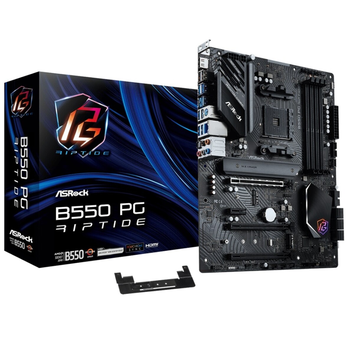 Mother Asrock B550 Pg Riptide AM4 
