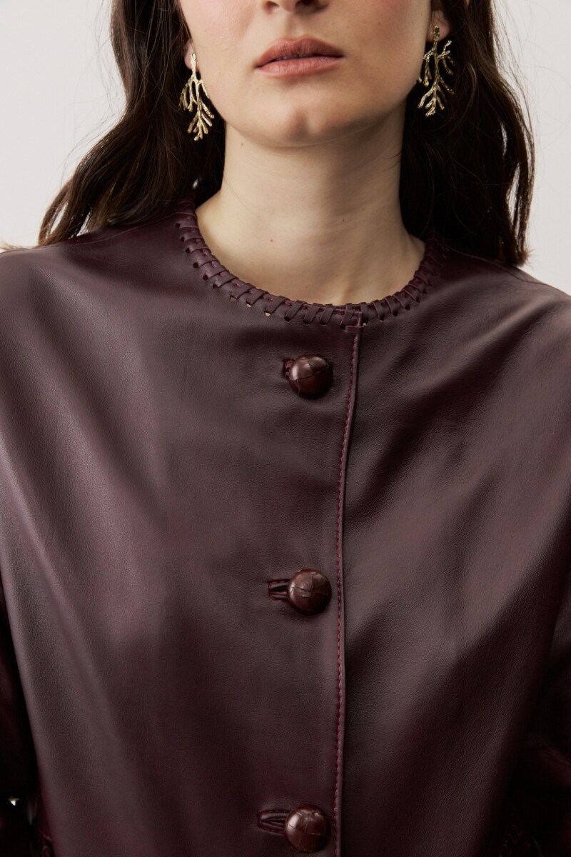 Chaqueta Dheli BORDO