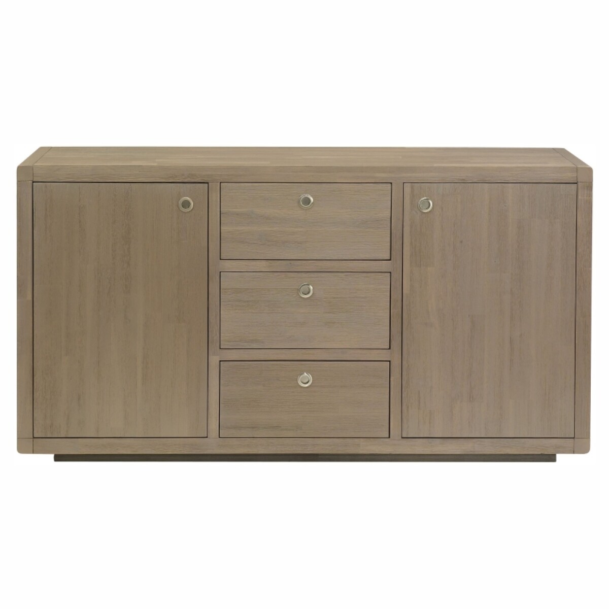 Aparador 11031 2 puertas 3 cajones Marrón 