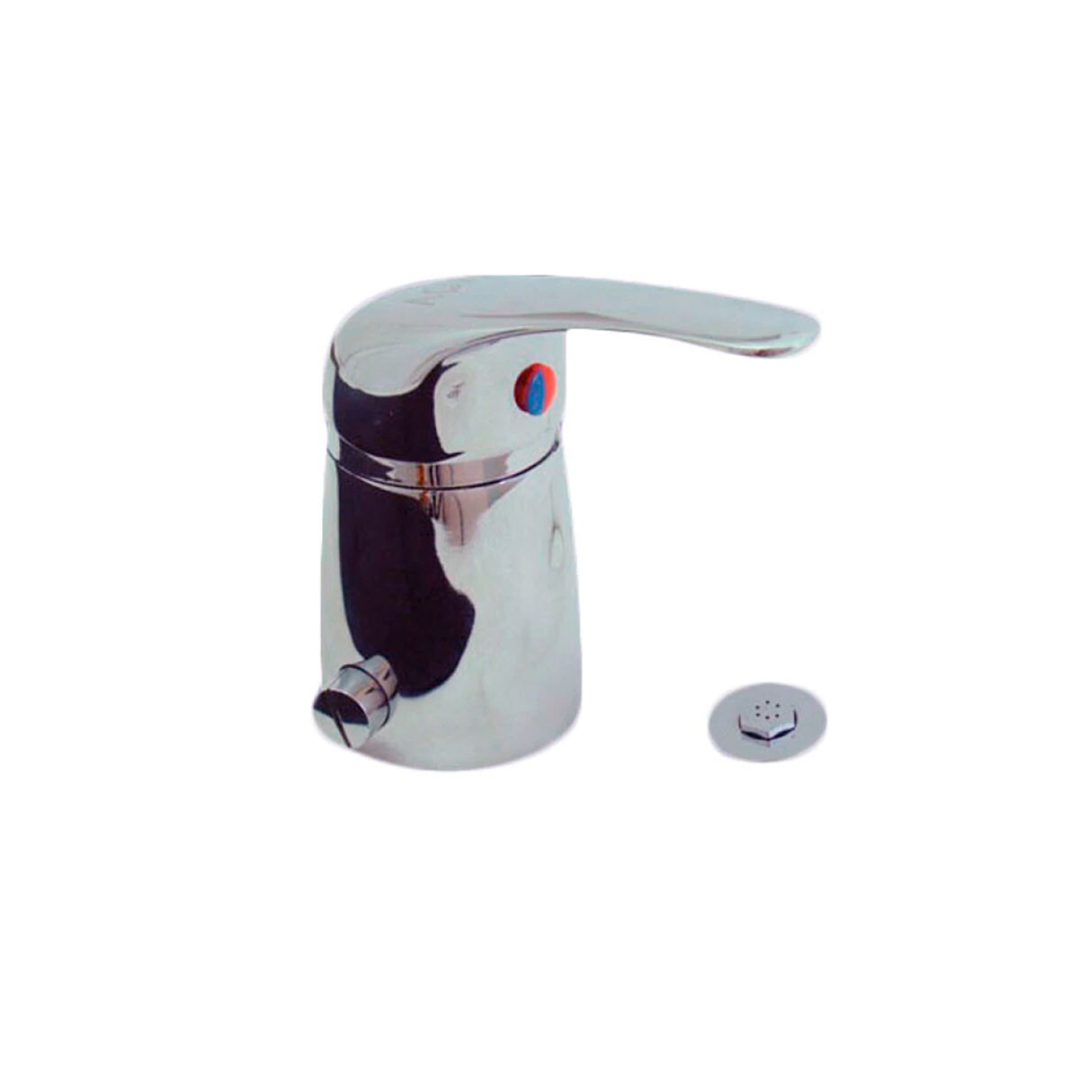 Griferia De Bidet Con Transferencia Cromada 35 Mm 