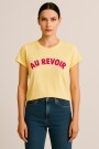 REMERA AU REVOIR Manteca