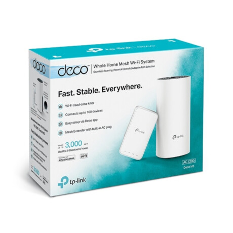 Router Mesh TP-Link Deco M3 X2u\n 001