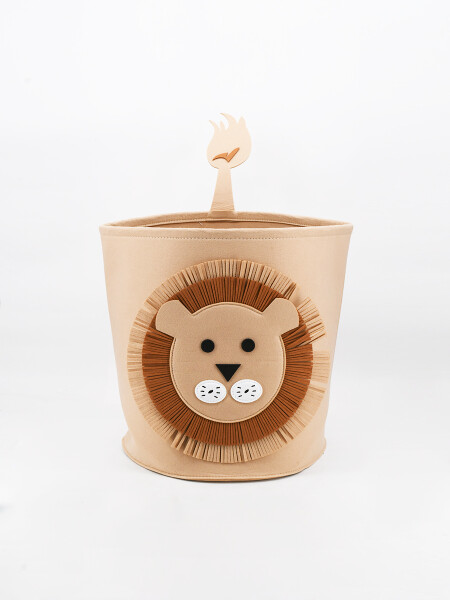 CONTENDER DE TELA SAFARI MARRON