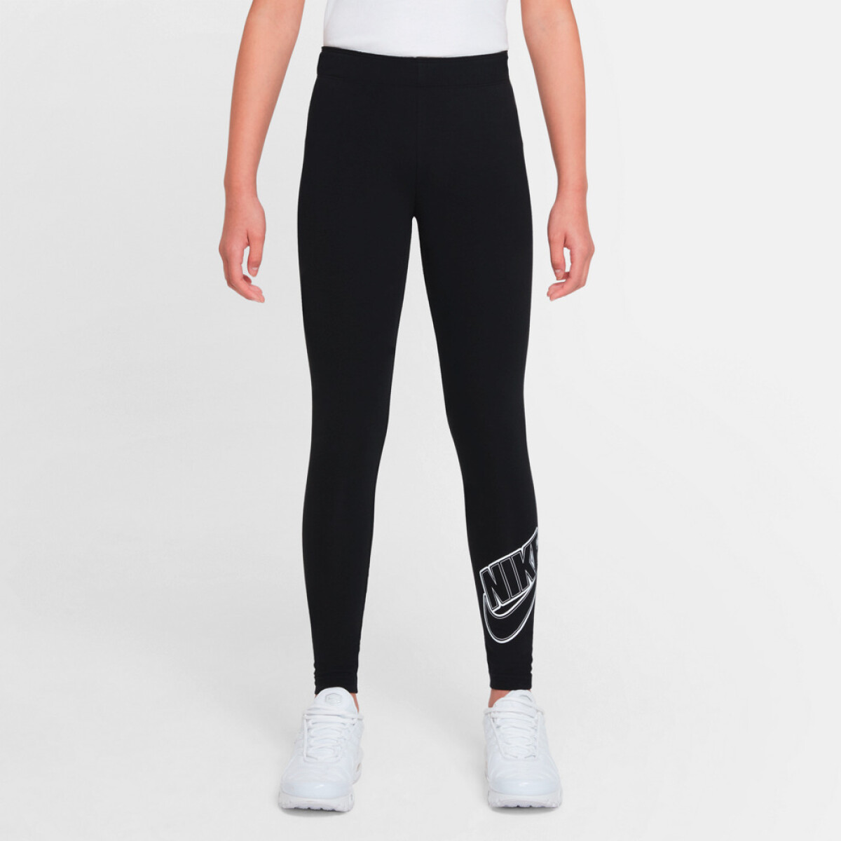 Pantalón Largo Sportswear Favorites de Niña - Negro 