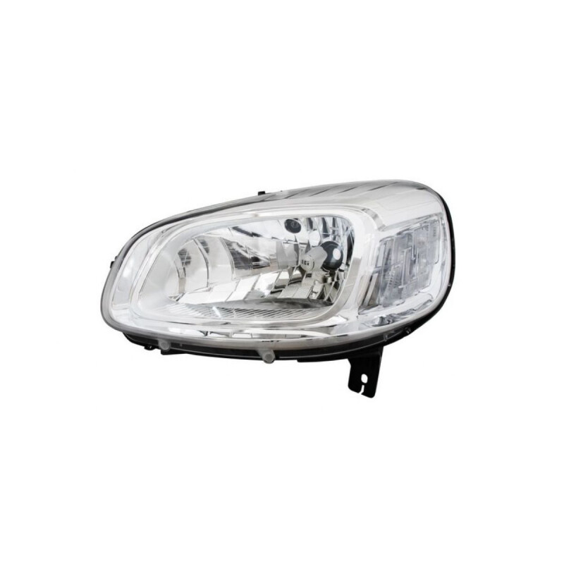 SEMIOPTICA IZQUIERDA (FONDO CROMADO) (H4) Semioptica Izquierda (fondo Cromado) (h4)