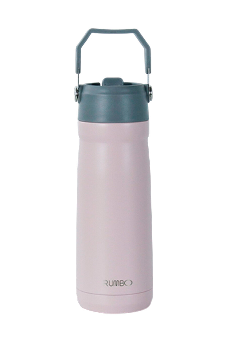 BOTELLA TÉRMICA RUMBO 500ML ROSA 