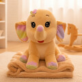 Frazada Peluche 1.60m X 1.00m Elefante