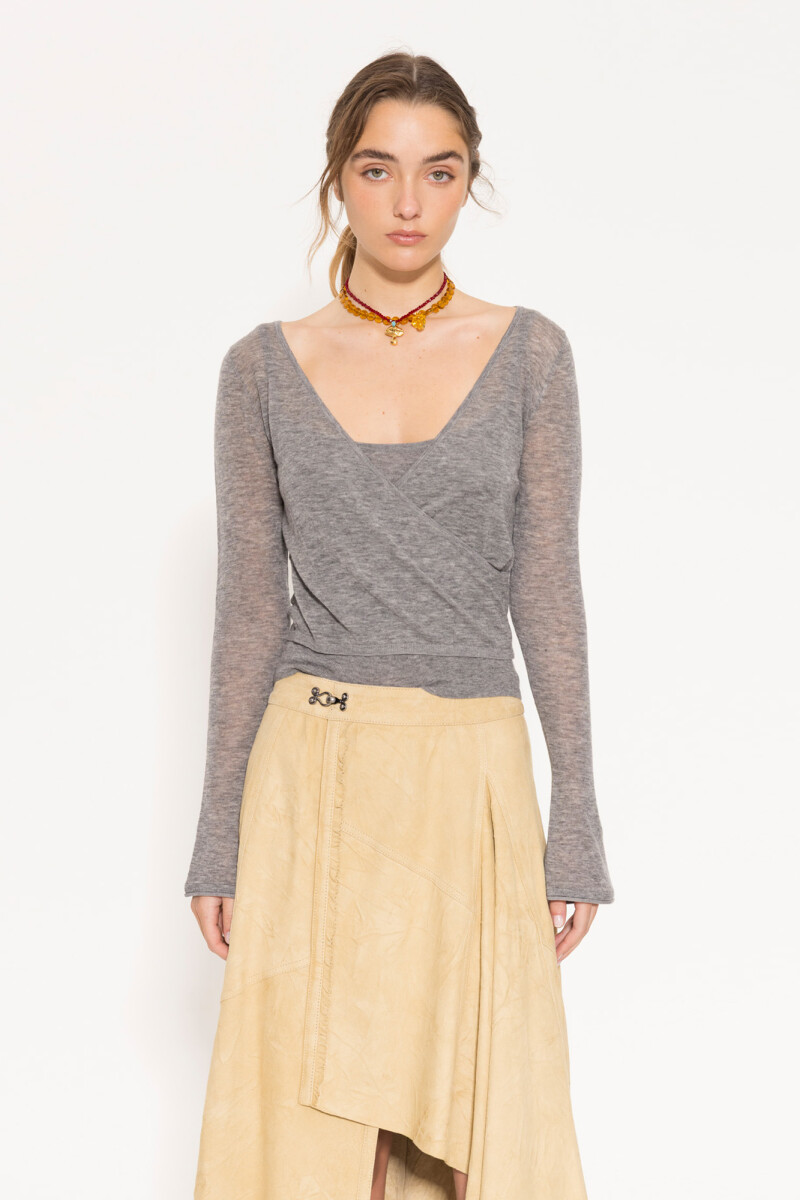 SWEATER CAMILA Gris