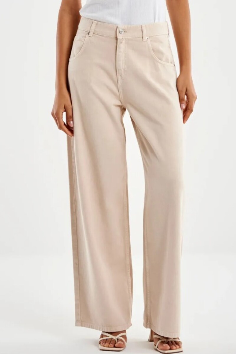Pantalón Beige