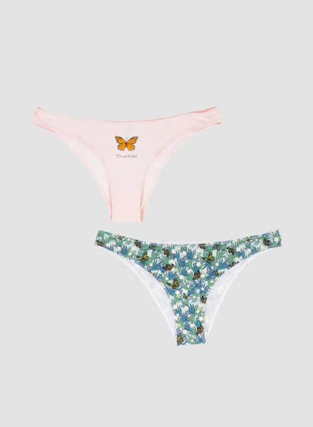 Pack x 2 panty cotton frida Flores