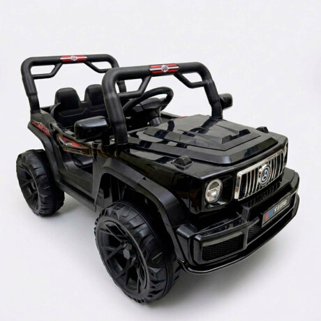 Auto A Bateria Cuatriciclo Wagon 4x4 C/control Remoto Negro
