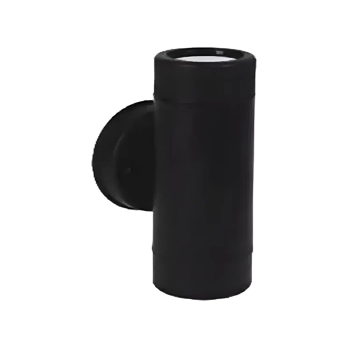 SPOT TUBULAR DOBLE 2 x GU10 POLICARBONATO IP44 BETA Negro
