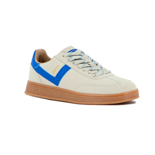 Pony Casual Empire Suede para Hombre - Gris/Royal Gris-Azul