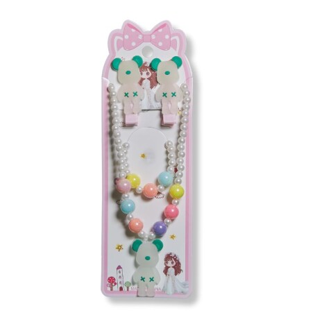 3x2 OUTLET Joyas En Set Collar-Pulsera-Broche para pelo 22.5 3x2 Outlet Joyas En Set Collar-pulsera-broche Para Pelo 22.5