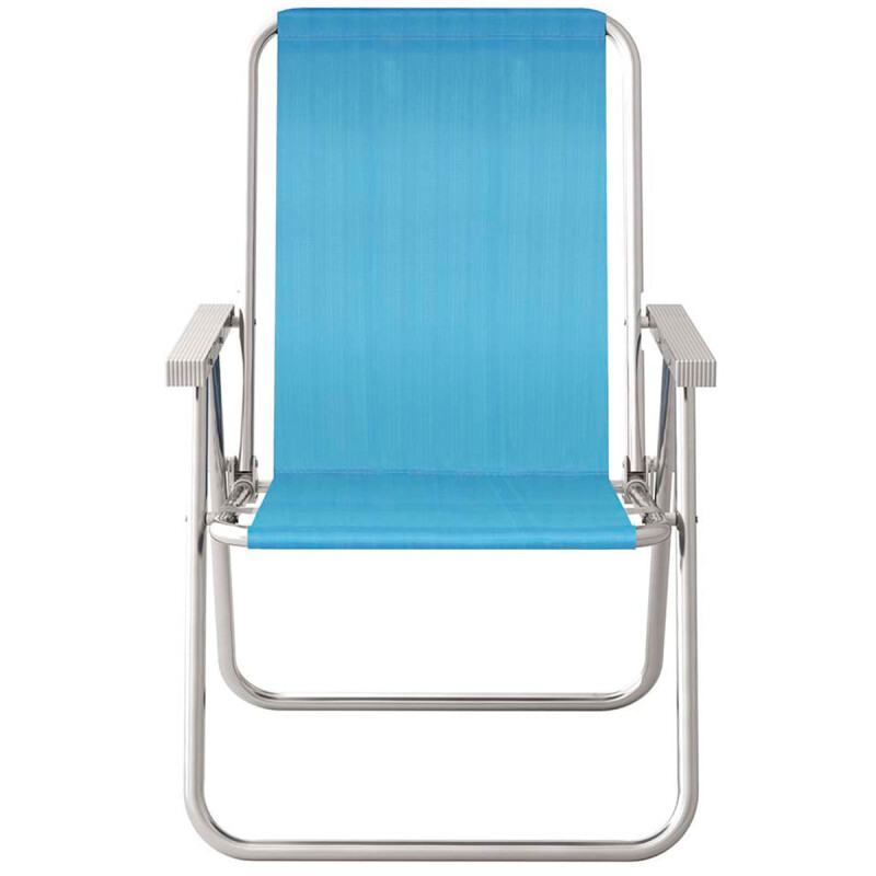 Silla Alta Conforto Aluminio AZUL CLARO