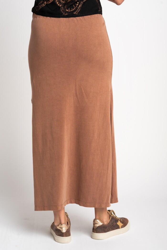 Falda Lavada Tajo Vison