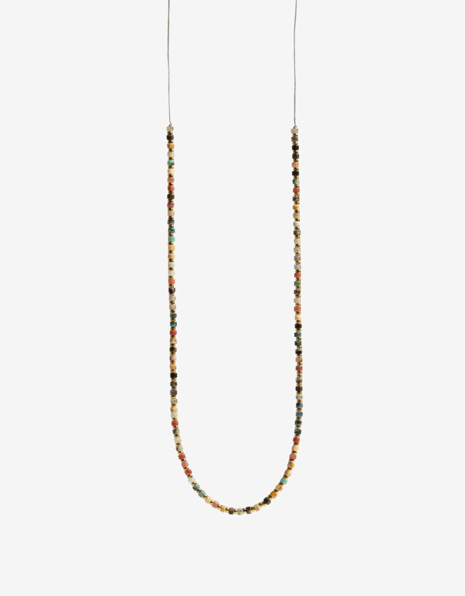 Collar Largo Con Mix 